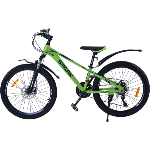 Велосипед SPARK NEO (колеса - 24", алюмінієва рама - 11") зелений - зображення 2
