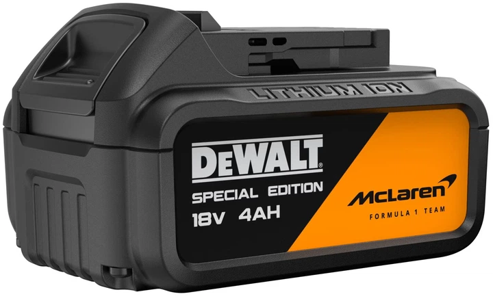 Набір з двох інструментів акумуляторних безщіткових DeWalt Mclaren F1 Team Special Edition (5054905333089) - зображення 4