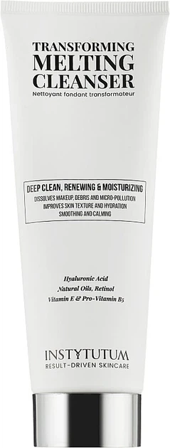 Гідрофільна олія для глибокого очищення та зволоження Instytutum Transforming Melting Cleanser 120 мл - Фото 1 Гідрофільна олія для глибокого очищення та зволоження Instytutum Transforming Melting Cleanser 120 мл - зображення 1