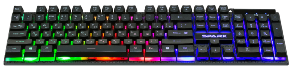 Клавіатура Defender Spark GK-300L USB UA Black (45302) - Фото 4 Клавіатура Defender Spark GK-300L USB UA Black (45302) - зображення 4