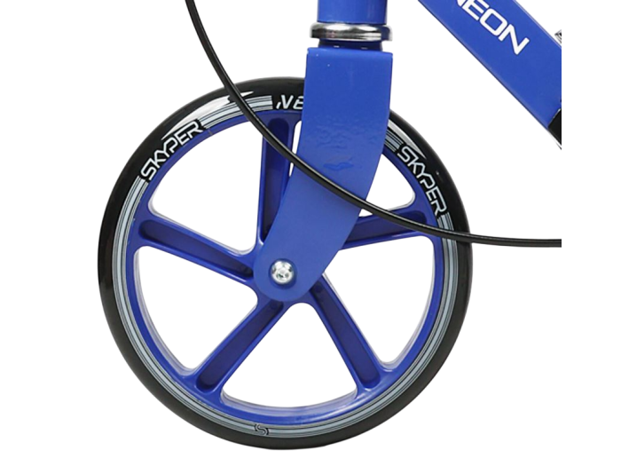 Самокат двухколесный Skyper Neon (черно-синий), N-43670 - изображение 3