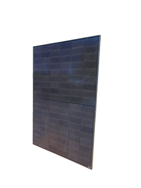 Сонячні панелі двосторонні Energy House FAM-01 450W Full Black Bifacial - зображення 3