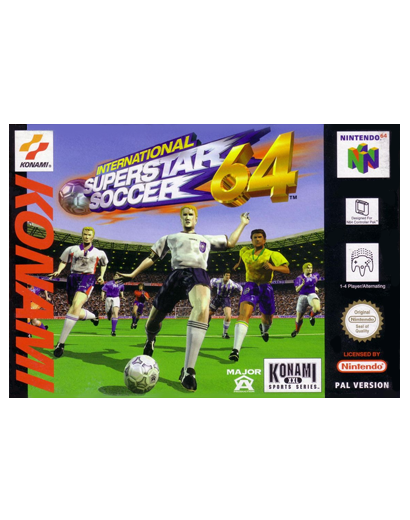 Игра Nintendo N64 International Superstar Soccer 64 Europe Английская Версия Б/У - Фото 1 Игра Nintendo N64 International Superstar Soccer 64 Europe Английская Версия Б/У - изображение 1