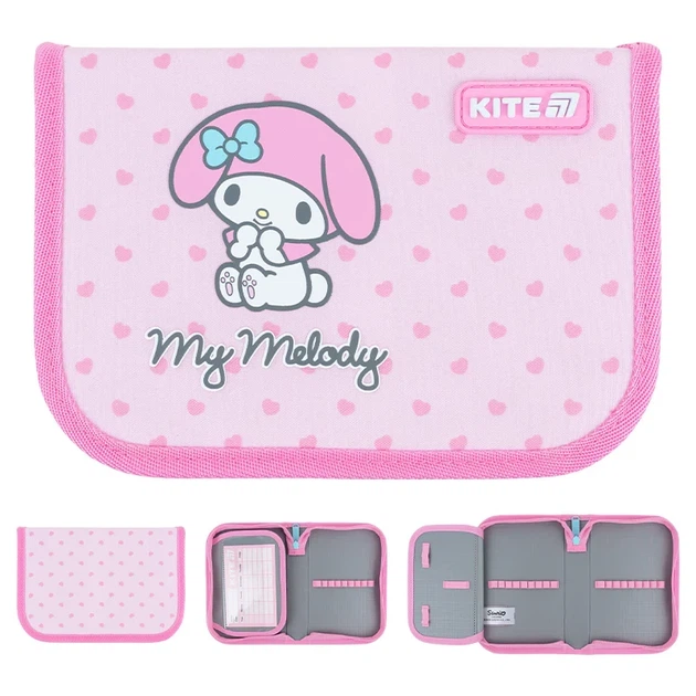 Пенал без наповнення Kite Hello Kitty HK26-621-3, 1 відділення, 1 відворот - зображення 2