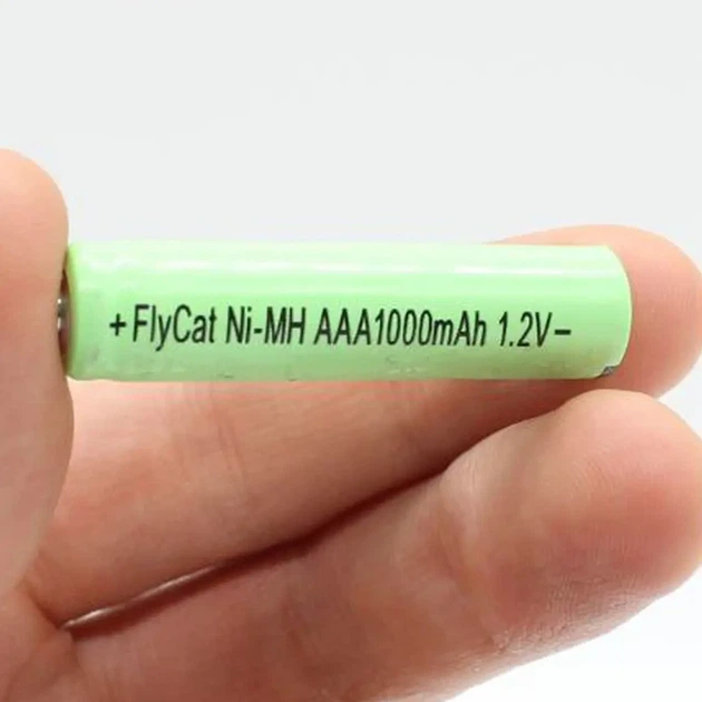 Аккумулятор FlyCat AAA 1000mAh 1.2V Ni-MH микро пальчиковый аккумулятор 10443 - Фото 7 Аккумулятор FlyCat AAA 1000mAh 1.2V Ni-MH микро пальчиковый аккумулятор 10443 - изображение 7