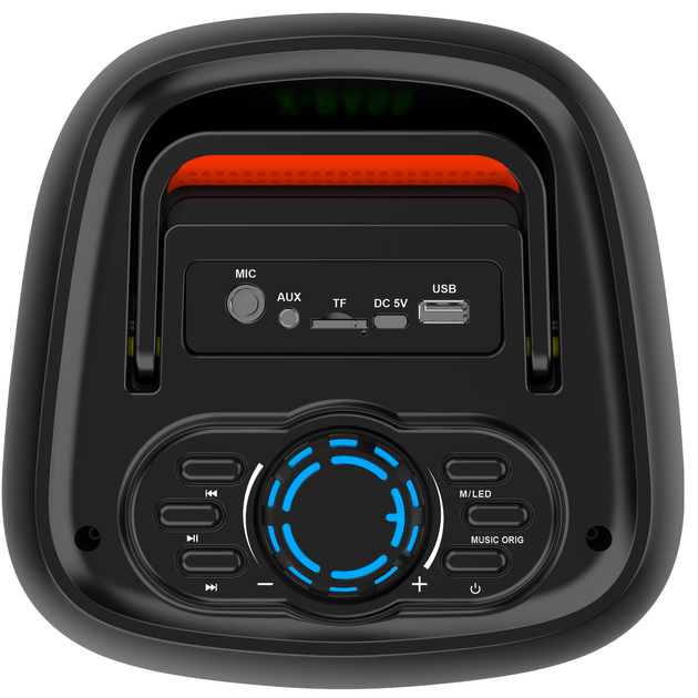 Колонка с микрофоном Sing-e ZQS42113 караоке колонка портативная Bluetooth колонка 40W беспроводная колонка с микрофоном - изображение 4