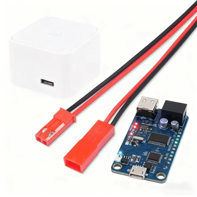 Комплект JST sm Connector 2pin (2 jack) з кабелем тато + мама - Фото 4 Комплект JST sm Connector 2pin (2 jack) з кабелем тато + мама - изображение 4