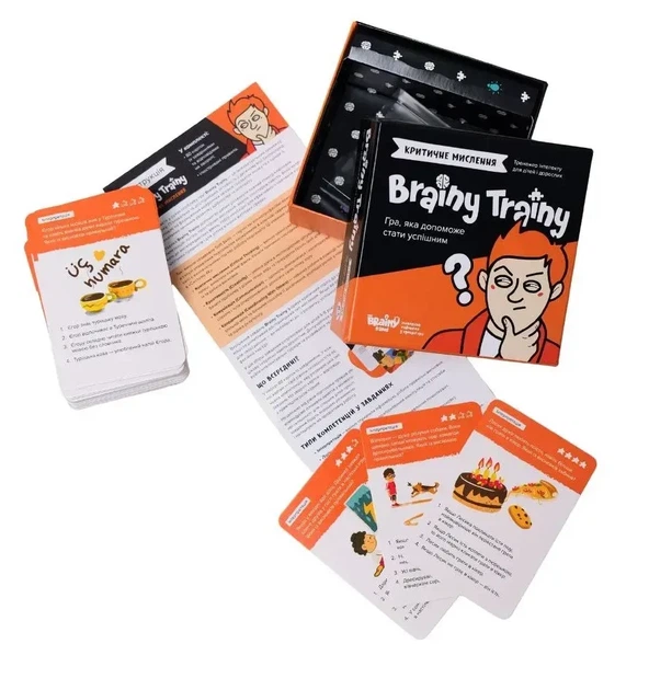 Настольная игра Brainy Trainy Критическое мышление - изображение 3