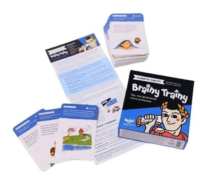 Настольная игра Brainy Trainy Развитие памяти - изображение 3