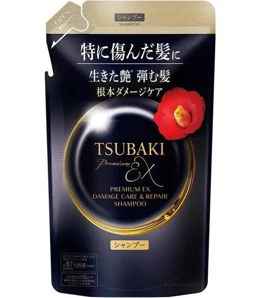 Шампунь для поврежденных волос Tsubaki Premium EX Intensive Repair Shampoo 300 мл - Фото 3 Шампунь для поврежденных волос Tsubaki Premium EX Intensive Repair Shampoo 300 мл - изображение 3