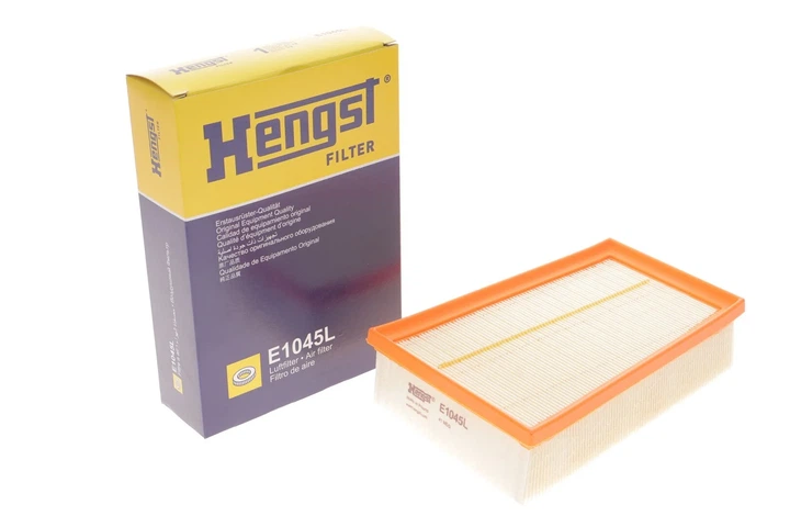 Повітряний фільтр HENGST FILTER E1045L Renault Kaleos; Nissan X-Trail, Qashqai 16546JD20B, AY120NS055, AY120NS051 - Фото 2 Повітряний фільтр HENGST FILTER E1045L Renault Kaleos; Nissan X-Trail, Qashqai 16546JD20B, AY120NS055, AY120NS051 - изображение 2