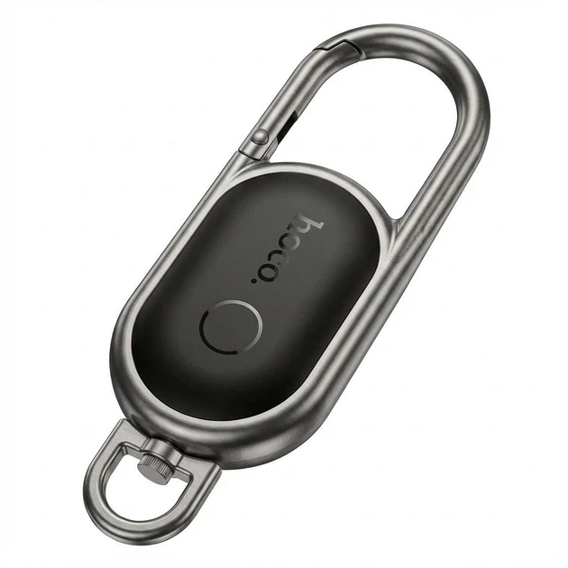 Поисковой трекер брелок Hoco E91J Tiger Smart Anti-Lost (Keychain) Black - изображение 4