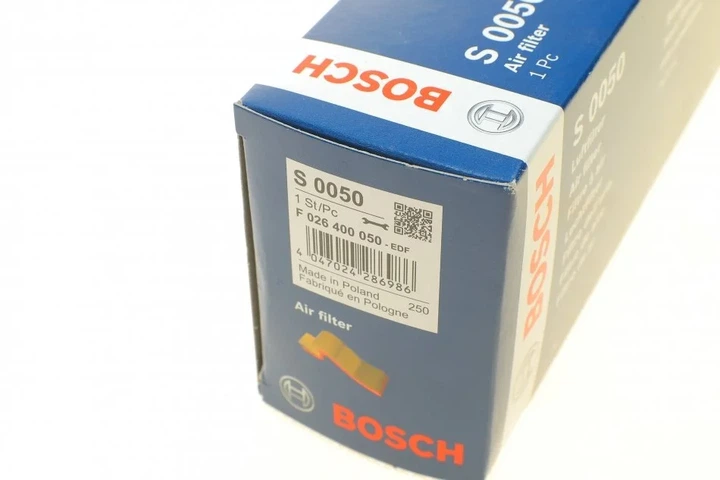 Повітряний фільтр BOSCH F 026 400 050 Citroen C5, Berlingo, DS3, C4, C3, DS4; Peugeot Partner, 5008, 3008, 207, 2008, 308, 208, 508 13717534825, 1444RJ, 1444RK - Фото 5 Повітряний фільтр BOSCH F 026 400 050 Citroen C5, Berlingo, DS3, C4, C3, DS4; Peugeot Partner, 5008, 3008, 207, 2008, 308, 208, 508 13717534825, 1444RJ, 1444RK - изображение 5