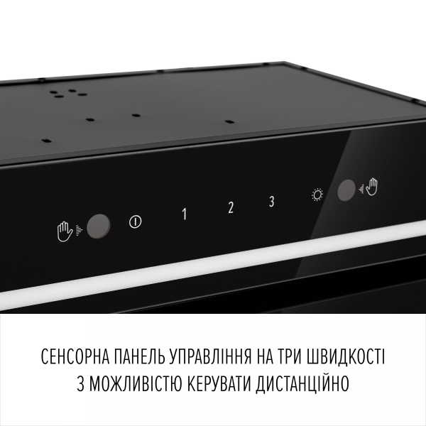 Вытяжка perfelli design filini 5nw nero silenzio - зображення 4