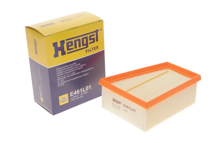 Повітряний фільтр HENGST FILTER E461L01 Renault Grand Scenic, Sandero, Duster, Trafic, Logan, Clio, Espace, Kangoo, Megane, Scenic; Opel Vivaro; Nissan Primastar, Kubistar; Dacia Logan, Duster 1444Y3, 91159955, 93161448 - Фото 2 Повітряний фільтр HENGST FILTER E461L01 Renault Grand Scenic, Sandero, Duster, Trafic, Logan, Clio, Espace, Kangoo, Megane, Scenic; Opel Vivaro; Nissan Primastar, Kubistar; Dacia Logan, Duster 1444Y3, 91159955, 93161448 - изображение 2