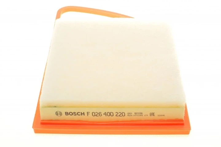 Повітряний фільтр BOSCH F 026 400 220 Citroen C5, C-Elysee, DS3, DS5, DS4, C3; Fiat Scudo; Mitsubishi ASX; Peugeot 508, 206, 208, 207, Expert, 2008, 308 MN982530, SU001A0347, 1611891580 - Фото 3 Повітряний фільтр BOSCH F 026 400 220 Citroen C5, C-Elysee, DS3, DS5, DS4, C3; Fiat Scudo; Mitsubishi ASX; Peugeot 508, 206, 208, 207, Expert, 2008, 308 MN982530, SU001A0347, 1611891580 - изображение 3