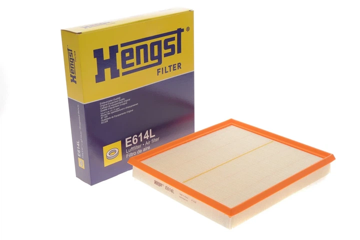 Повітряний фільтр HENGST FILTER E614L Renault Trafic; Opel Vivaro; Nissan Primastar 93856649, 93188943, 93160660 - зображення 2