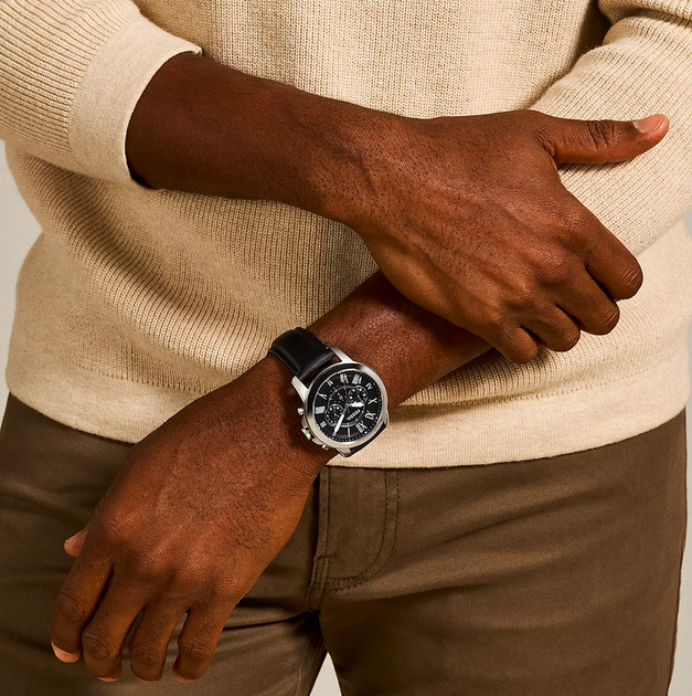 Наручний годинник FOSSIL Grant Chronograph FS4812 - Фото 10 Наручний годинник FOSSIL Grant Chronograph FS4812 - зображення 10