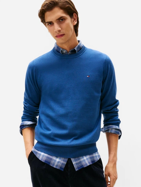 Джемпер мужской Tommy Hilfiger 382766051 L Синий (1159863345) - Фото 5 Джемпер мужской Tommy Hilfiger 382766051 L Синий (1159863345) - изображение 5