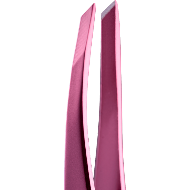 Пінцет скошений професійний для брів ZOLA Color Series - Light Pink - зображення 2