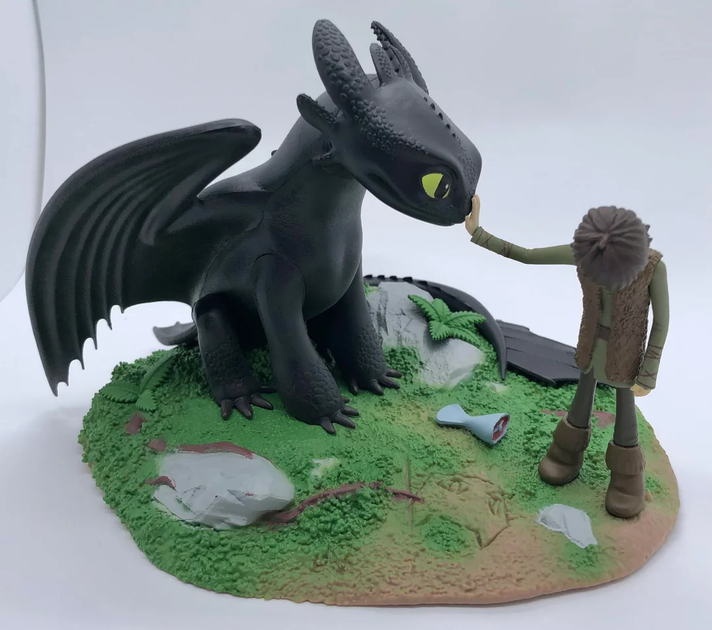 Аниме фигурка Beast Kingdom Иккинг и Беззубик Hiccup & Toothless D-Stage Diorama How to Train Your Dragon - Фото 4 Аниме фигурка Beast Kingdom Иккинг и Беззубик Hiccup & Toothless D-Stage Diorama How to Train Your Dragon - изображение 4