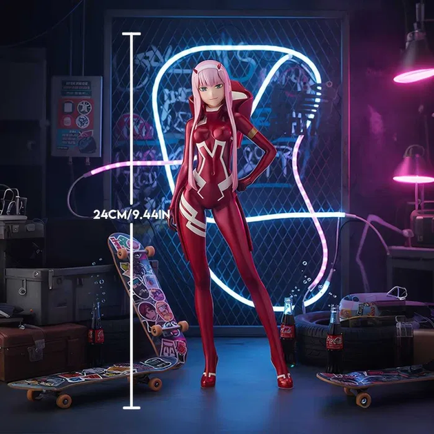 Фигурка аниме POP UP PARADE Zero Two 02 Зеро Ту Darling in the Franxx Милый в Франксе 24 см - Фото 7 Фигурка аниме POP UP PARADE Zero Two 02 Зеро Ту Darling in the Franxx Милый в Франксе 24 см - изображение 7