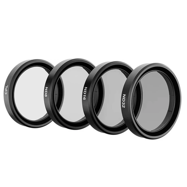 Набор фильтров Telesin CPL/ND8/ND16/ND32 для DJI Osmo Action 3-5 (OA-FLT-005) - изображение 4