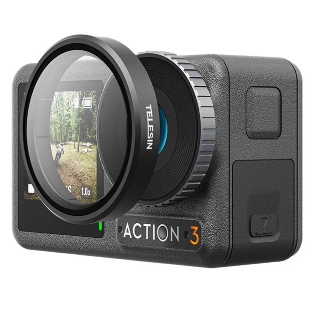 Набор фильтров Telesin CPL/ND8/ND16/ND32 для DJI Osmo Action 3-5 (OA-FLT-005) - изображение 8