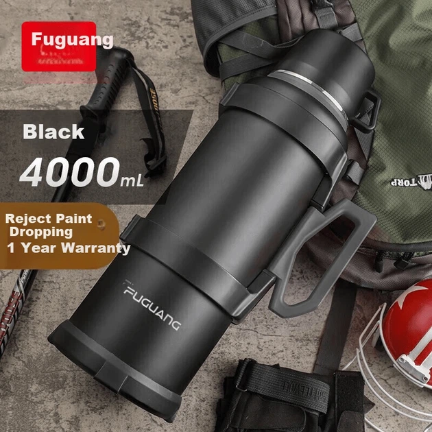 Термос Fuguang Traveler Outdoor 4 л Silver - Фото 3 Термос Fuguang Traveler Outdoor 4 л Silver - изображение 3