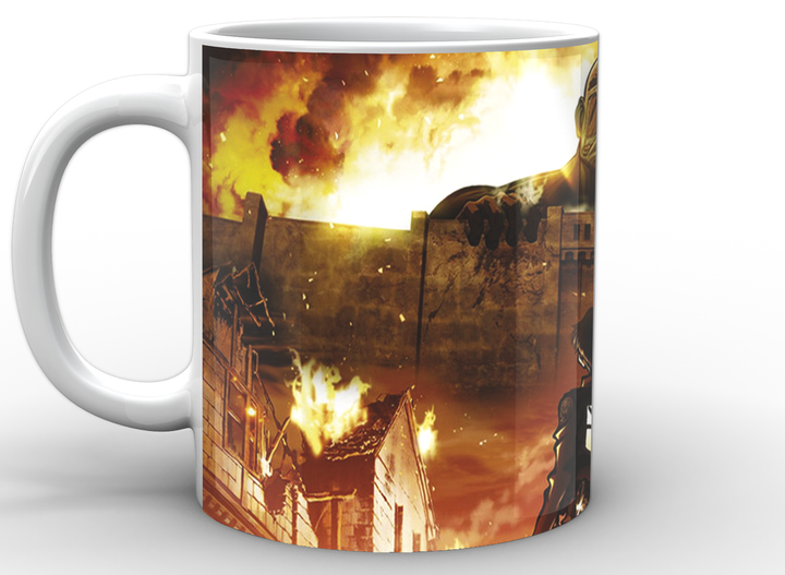 Кружка Geek Land Attack on Titan Атака Титанов в огне AT.02.01 - изображение 2