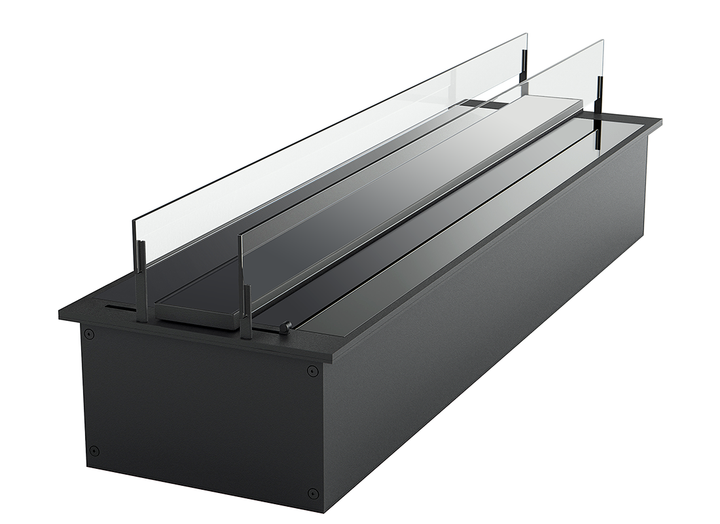 Дизайнерский биокамин Slider glass 900 Gloss Fire - изображение 3