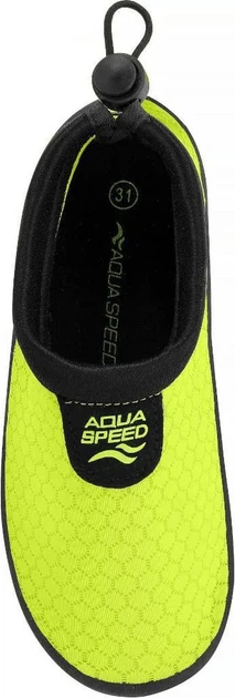 Аквашузы AQUA SPEED TPR резина 29 желтый - Фото 4 Аквашузы AQUA SPEED TPR резина 29 желтый - изображение 4