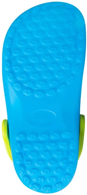 Кроксы AQUA SPEED EVA 25 голубые желтые для детей - изображение 6