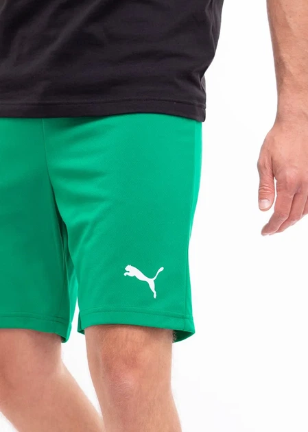 Шорти Puma поліестер S зелений чоловічі для футболу - Фото 9 Шорти Puma поліестер S зелений чоловічі для футболу - зображення 9