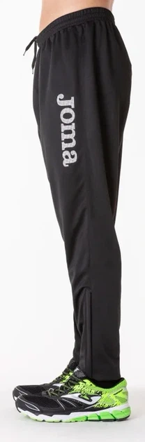 Штаны Joma 100% полиэстер 2XL черные мужские - Фото 4 Штаны Joma 100% полиэстер 2XL черные мужские - изображение 4