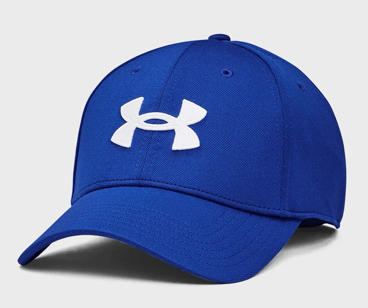 Кепка Under Armour 100% полиэстер M/L синяя мужская - Фото 1 Кепка Under Armour 100% полиэстер M/L синяя мужская - изображение 1