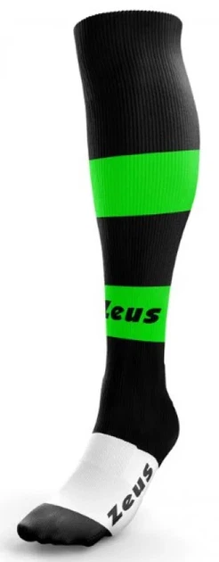Гетры Zeus 85% полиамид 40-46 черный зеленый белый - Фото 1 Гетры Zeus 85% полиамид 40-46 черный зеленый белый - изображение 1