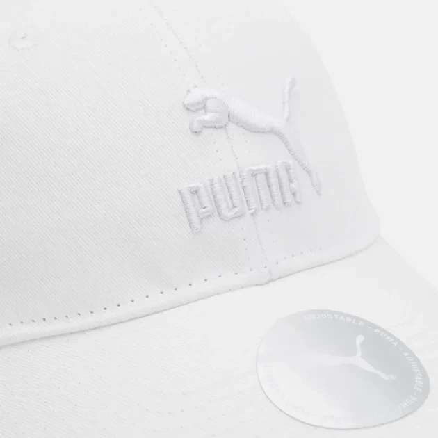 Кепка Puma 100% бавовна OSFA біла унісекс спортивний стиль - зображення 4