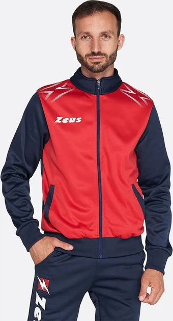 Спортивный костюм Zeus 100% полиэстер XL темно-синий красный - изображение 2