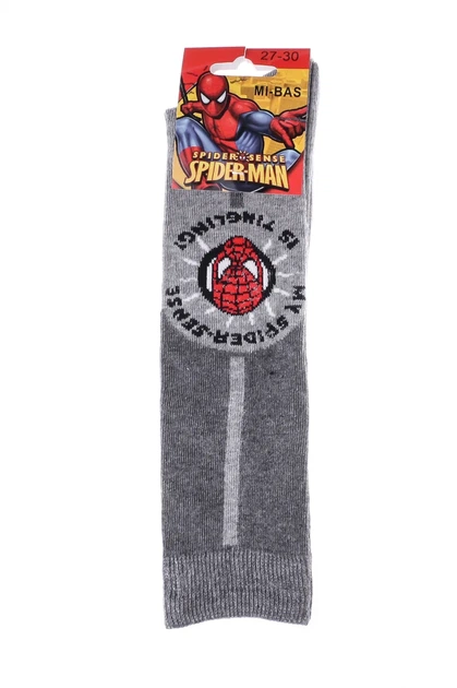 Шкарпетки SPIDER MAN 70% хлопок 31-35 тёмно-синие - Фото 1 Шкарпетки SPIDER MAN 70% хлопок 31-35 тёмно-синие - изображение 1