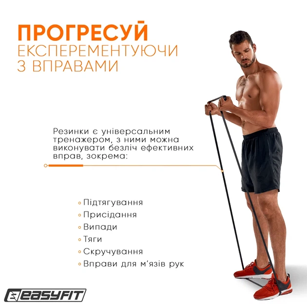 Резиновая петля ProDobro 6-31 кг Черная 2080х20х4,5 мм - Фото 3 Резиновая петля ProDobro 6-31 кг Черная 2080х20х4,5 мм - изображение 3