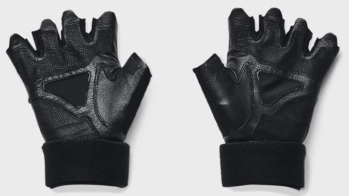 Рукавички Under Armour кожа M черные - Фото 2 Рукавички Under Armour кожа M черные - изображение 2