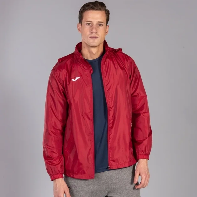 Вітровка Joma 100% поліестер 2XL червоний чоловічий - Фото 7 Вітровка Joma 100% поліестер 2XL червоний чоловічий - зображення 7