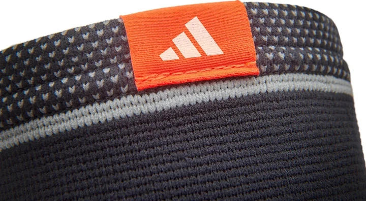 Фіксатор ліктя Adidas поліамід еластан XL чорний сірий - зображення 3