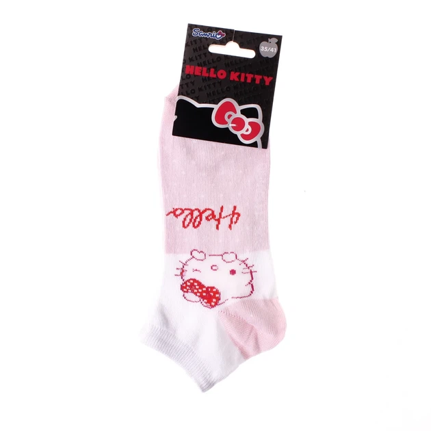 Шкарпетки HELLO KITTY 63% хлопок 35-41 белый - изображение 2