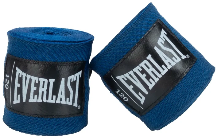 Бинти Everlast нейлон 120 см синий - Фото 1 Бинти Everlast нейлон 120 см синий - изображение 1