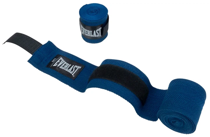 Бинти Everlast нейлон 120 см синий - Фото 3 Бинти Everlast нейлон 120 см синий - изображение 3