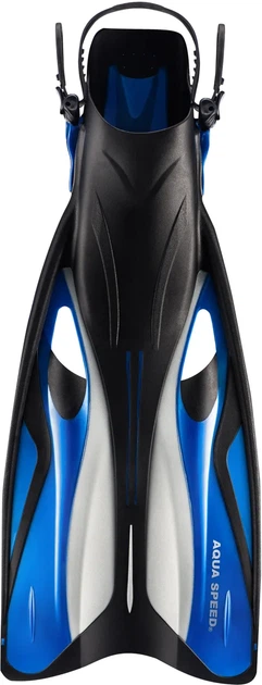Ласты Aqua Speed резиновый 38-41 синие черные серые - изображение 2