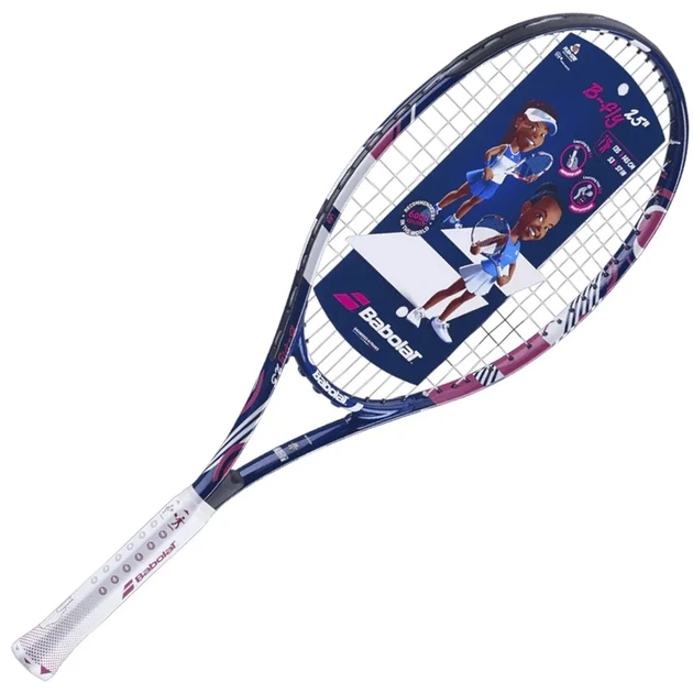Ракетка Babolat алюмінієва 25 дюймів синя - Фото 2 Ракетка Babolat алюмінієва 25 дюймів синя - зображення 2