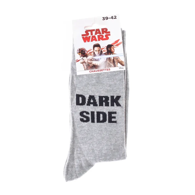 Шкарпетки STAR WARS DARK SIDE 75% хлопок 43-46 светло-серый - Фото 1 Шкарпетки STAR WARS DARK SIDE 75% хлопок 43-46 светло-серый - изображение 1